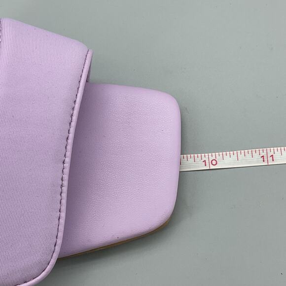 NEW Open Edit Women’s Cava Adjustable Slide Sandals Purple Size 8M - Picture 7 of 10